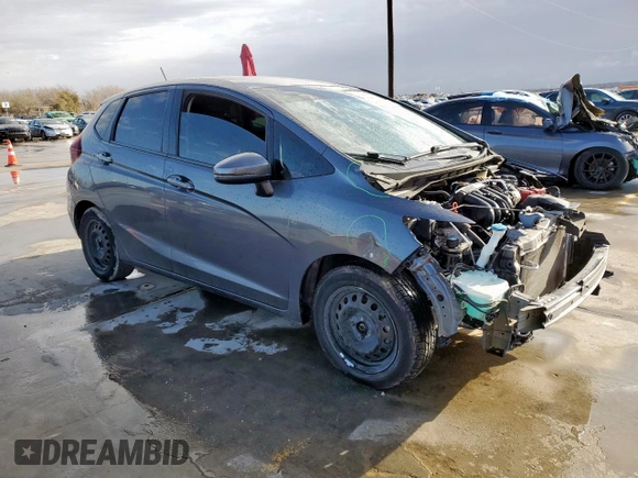 2020 Honda Fit LX with VIN 3HGGK5H43LM717217, listed as a Copart auction lot 47424685 with 44,226 mi miles and Salvage Title. Bid and sale history available at carsss.com. Image 4.