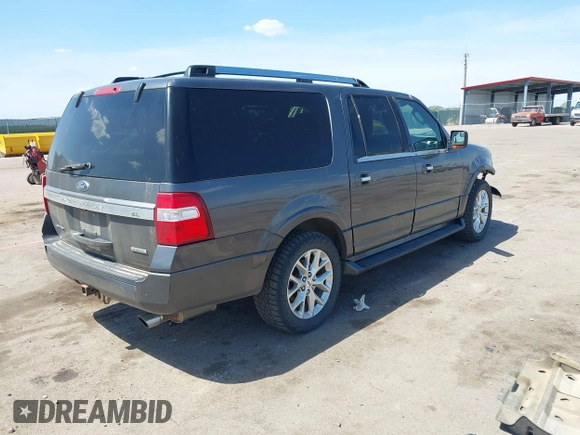 2017 Ford Expedition Max Limited z VIN 1FMJK2AT2HEA73917, wystawiony jako IAAI lot #42240868 z przebiegiem 153 477 mil mil oraz . Historia ofert i sprzedaży dostępna na DreamBid. Obrazek 4.