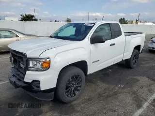 2022 GMC Canyon 2WD Elevation Standard with VIN 1GTH5BEN8N1277467, listed as a Copart auction lot 42465245 with 25,736 mi miles and Salvage Title. Bid and sale history available at carsss.com. Image 1.