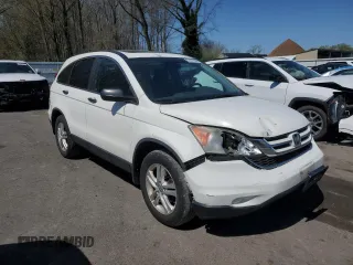 2011 Honda CR-V EX with VIN 5J6RE3H5XBL026126, listed as a Copart auction lot 53511595 with 209,367 mi miles and Salvage Title. Bid and sale history available at DreamBid. Image 4.