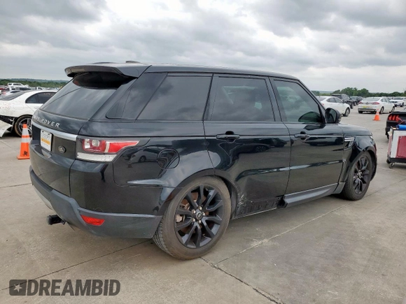 2014 Land Rover Range Rover Sport Supercharged with VIN SALWR2EF3EA303728, listed as a Copart auction lot 54922025 with 109,773 mi miles and Clean Title. Bid and sale history available at carsss.com. Image 3.