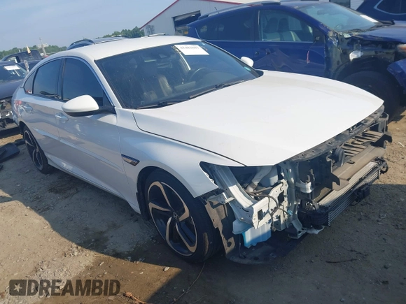 2019 Honda Accord Sport with VIN 1HGCV1F31KA029222, listed as a IAAI auction lot 42482885 with 89,612 mi miles and . Bid and sale history available at DreamBid. Image 1.