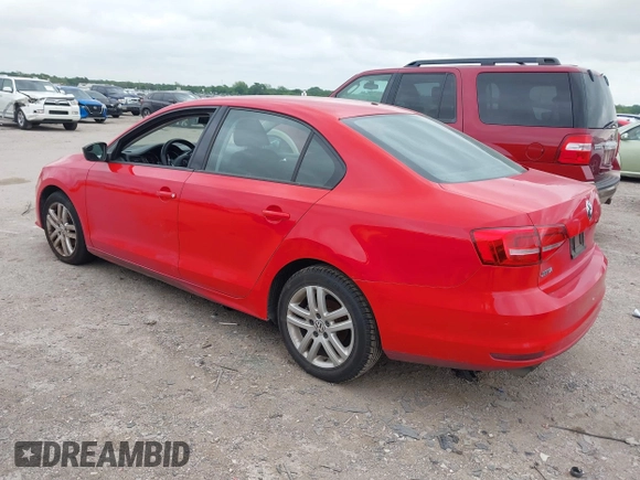 2015 Volkswagen Jetta Sedan 2.0L S with VIN 3VW2K7AJ5FM236391, listed as a IAAI auction lot 42125775 with 198,153 mi miles. Bid and sale history available at carsss.com. Image 3.