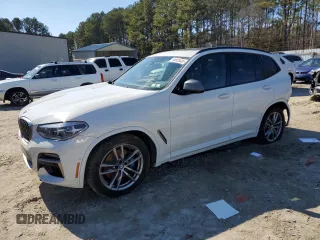 2020 BMW X3 M40i with VIN 5UXTY9C02LLE59735, listed as a Copart auction lot 45928335 with 82,456 mi miles and Salvage Title. Bid and sale history available at DreamBid. Image 1.