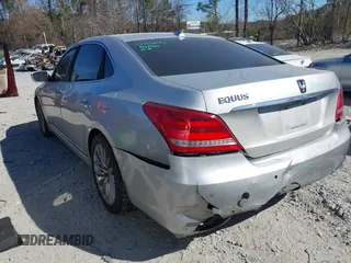 2014 Hyundai Equus Signature with VIN KMHGH4JH1EU073912, listed as a IAAI auction lot 41672671 with 168,197 mi miles and . Bid and sale history available at DreamBid. Image 3.