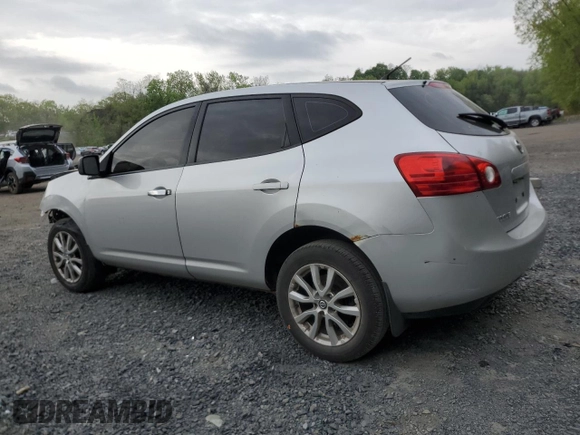 2008 Nissan Rogue S with VIN JN8AS58V58W101205, listed as a Copart auction lot 54523115 with 129,497 mi miles and Salvage Title. Bid and sale history available at DreamBid. Image 2.