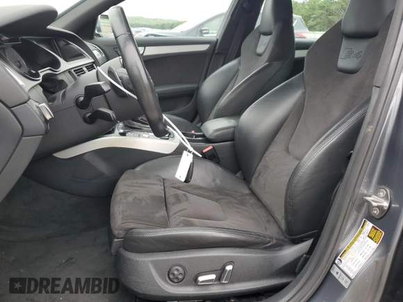 2014 Audi S4 Premium Plus with VIN WAUBGAFL4EA080431, listed as a Copart auction lot 65033654 with 48,430 mi miles and Salvage Title. Bid and sale history available at carsss.com. Image 7.