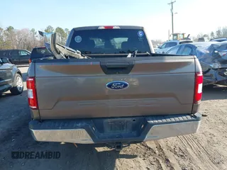 2018 Ford F-150 XL with VIN 1FTEW1E50JFC64090, listed as a IAAI auction lot 41738505 with 185,618 mi miles. Bid and sale history available at carsss.com. Image 17.