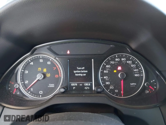2015 Audi Q5 Premium Plus with VIN WA1LFAFP6FA047004, listed as a IAAI auction lot 42111071 with 83,576 mi miles and . Bid and sale history available at DreamBid. Image 7.