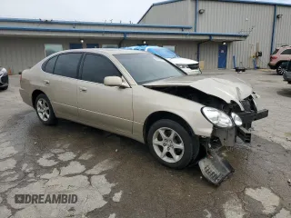 2002 Lexus GS 300 z VIN JT8BD69S920162201, wystawiony jako Copart lot #48393725 z przebiegiem 237 250 mil mil oraz Szkoda całkowita • Salvage title. Historia ofert i sprzedaży dostępna na DreamBid. Obrazek 4.