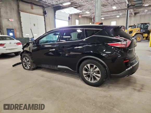 2017 Nissan Murano SL z VIN 5N1AZ2MH9HN158188, wystawiony jako Copart lot #58381815 z przebiegiem 126 272 mil mil oraz Szkoda całkowita • Salvage title. Historia ofert i sprzedaży dostępna na DreamBid. Obrazek 2.