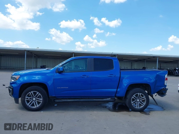 2021 Chevrolet Colorado 2WD LT z VIN 1GCGSCEN2M1156832, wystawiony jako IAAI lot #42060849 z przebiegiem 53 798 mil mil oraz . Historia ofert i sprzedaży dostępna na DreamBid. Obrazek 14.