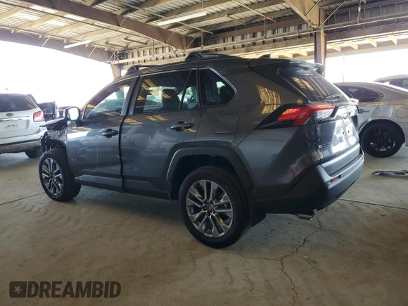 2024 Toyota RAV4 XLE Premium with VIN 2T3C1RFV3RC290066, listed as a Copart auction lot 56318665 with 28,741 mi miles and Salvage title. Bid and sale history available at DreamBid. Image 2.