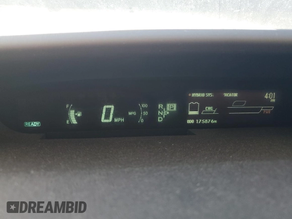 2011 Toyota Prius I with VIN JTDKN3DU8B0294775, listed as a Copart auction lot 77183264 with 175,876 mi miles and Clean Title. Bid and sale history available at carsss.com. Image 9.