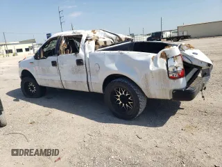 2007 Ford F-150 XLT with VIN 1FTRW12WX7KD38789, listed as a Copart auction lot 56630735 with Not provided miles and Salvage title. Bid and sale history available at DreamBid. Image 2.