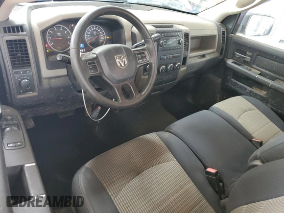 2012 Ram 1500 Tradesman z VIN 3C6JD7DT4CG110093, wystawiony jako Copart lot #53642215 z przebiegiem 110 996 mil mil oraz Szkoda całkowita • Salvage title. Historia ofert i sprzedaży dostępna na DreamBid. Obrazek 8.