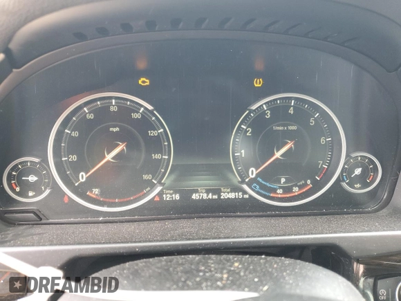 2016 BMW X6 sDrive35i with VIN 5UXKU0C54G0F93300, listed as a Copart auction lot 46608045 with 204,815 mi miles and Clean Title. Bid and sale history available at carsss.com. Image 9.