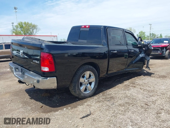 2018 Ram 1500 Big Horn with VIN 3C6RR7LT0JG154482, listed as a IAAI auction lot 42140521 with 115,665 mi miles and . Bid and sale history available at DreamBid. Image 4.