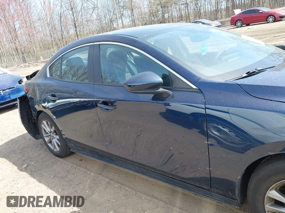 2021 Mazda 3 S with VIN 3MZBPAAL2MM253405, listed as a IAAI auction lot 41836752 with 63 mi miles and . Bid and sale history available at DreamBid. Image 12.