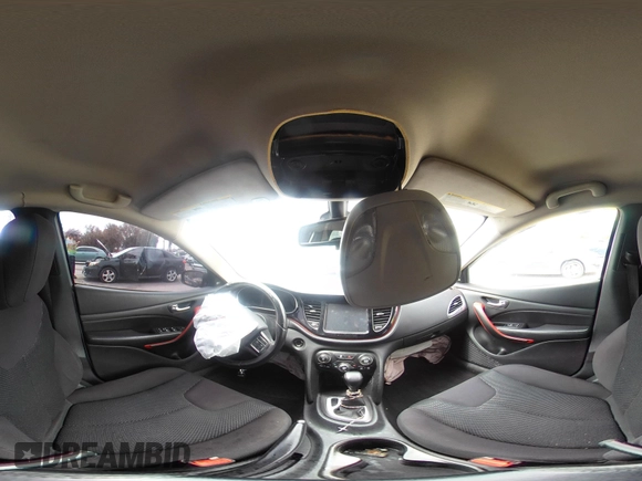 2015 Dodge Dart Aero with VIN 1C3CDFDH4FD300733, listed as a IAAI auction lot 41883349 with 132,875 mi miles. Bid and sale history available at carsss.com. Image 19.