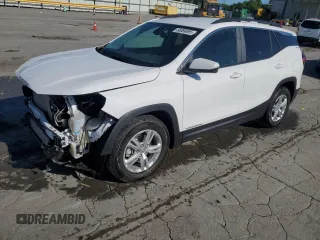 2024 GMC Terrain SLE z VIN 3GKALMEG3RL326484, wystawiony jako Copart lot #58089895 z przebiegiem 14 497 mil mil oraz Szkoda całkowita • Salvage title. Historia ofert i sprzedaży dostępna na DreamBid. Obrazek 1.