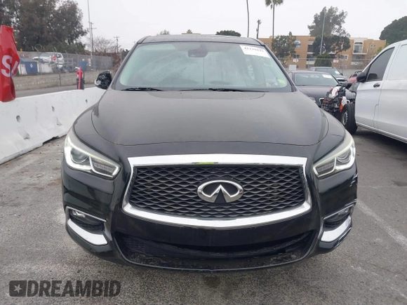 2019 Infiniti QX60 LUXE with VIN 5N1DL0MN7KC500202, listed as a IAAI auction lot 41229623 with 103,626 mi miles. Bid and sale history available at carsss.com. Image 13.