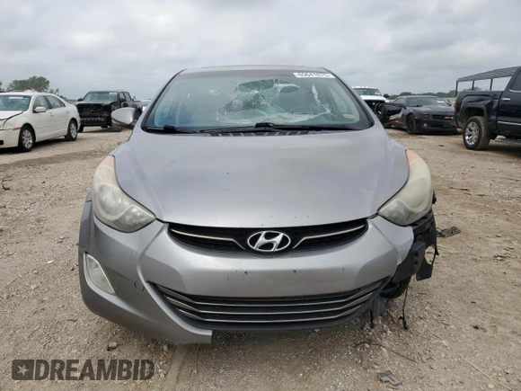 2012 Hyundai Elantra Limited with VIN KMHDH4AE3CU277052, listed as a Copart auction lot 65641075 with 286,209 mi miles and Clean title. Bid and sale history available at DreamBid. Image 5.