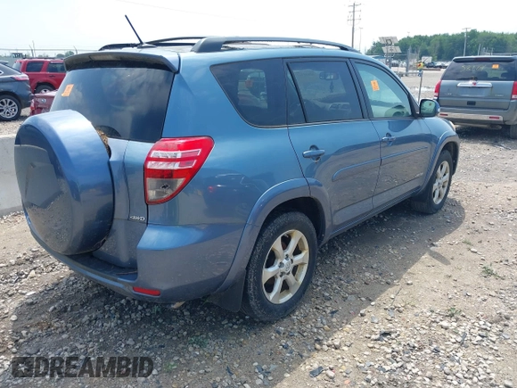 2010 Toyota RAV4 Limited with VIN 2T3DK4DV2AW036827, listed as a IAAI auction lot 42651428 with Not provided miles and . Bid and sale history available at DreamBid. Image 4.