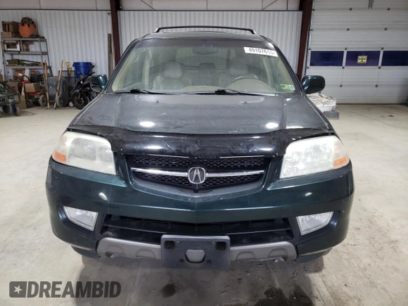 2001 Acura MDX Touring Pkg with VIN 2HNYD186X1H527573, listed as a Copart auction lot 49107615 with 226,545 mi miles and Salvage Title. Bid and sale history available at carsss.com. Image 5.