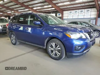 2019 Nissan Pathfinder SL z VIN 5N1DR2MM6KC637648, wystawiony jako Copart lot #59541785 z przebiegiem 107 151 mil mil oraz Czysty tytuł • Clean title. Historia ofert i sprzedaży dostępna na DreamBid. Obrazek 4.