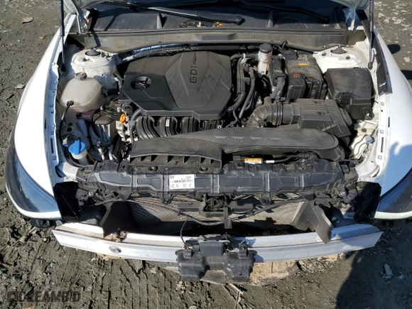 2023 Hyundai Sonata SEL with VIN KMHL14JA9PA327876, listed as a Copart auction lot 43873315 with 27,186 mi miles and Salvage Title. Bid and sale history available at carsss.com. Image 11.