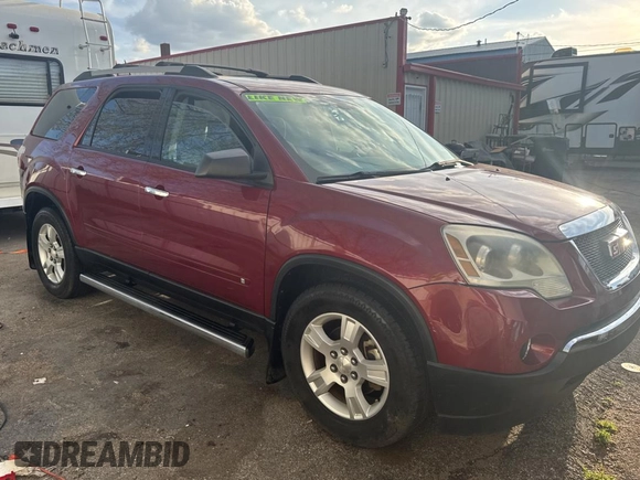 2010 GMC Acadia SL with VIN 1GKLRKED5AJ164399, listed as a Copart auction lot 51186695 with 88,234 mi miles and Clean Title. Bid and sale history available at carsss.com. Image 1.