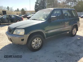 2000 Honda CR-V LX with VIN JHLRD1840YC033134, listed as a Copart auction lot 48556665 with 202,774 mi miles and Salvage Title. Bid and sale history available at carsss.com. Image 1.