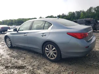 2014 Infiniti Q50 Sport with VIN JN1BV7AP0EM674540, listed as a Copart auction lot 56385455 with 130,362 mi miles and Salvage title. Bid and sale history available at DreamBid. Image 2.