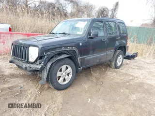 2012 Jeep Liberty Sport with VIN 1C4PJMAK8CW195897, listed as a IAAI auction lot 41687044 with 176,198 mi miles. Bid and sale history available at carsss.com. Image 2.