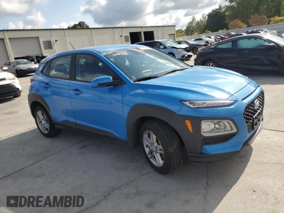 2021 Hyundai Kona SE with VIN KM8K1CAA1MU638153, listed as a Copart auction lot 51253075 with 79,346 mi miles and Salvage Title. Bid and sale history available at carsss.com. Image 4.