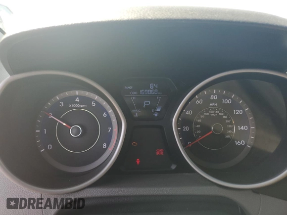 2012 Hyundai Elantra Limited with VIN KMHDH4AE0CU280314, listed as a Copart auction lot 61861285 with 169,868 mi miles and Clean title. Bid and sale history available at DreamBid. Image 9.