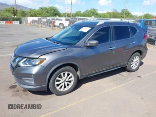2017 Nissan Rogue S with VIN 5N1AT2MT0HC772192, listed as a IAAI auction lot 41762454 with 76,779 mi miles. Bid and sale history available at carsss.com. Image 2.