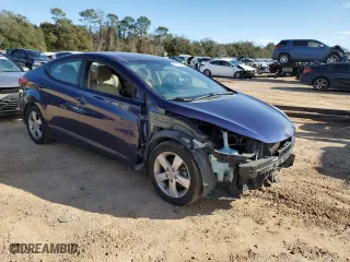 2013 Hyundai Elantra GLS PZEV with VIN 5NPDH4AE5DH389609, listed as a Copart auction lot 46397655 with 171,940 mi miles and Clean Title. Bid and sale history available at carsss.com. Image 4.