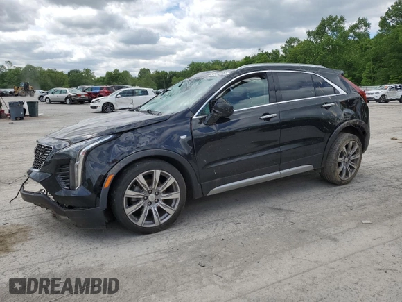 2020 Cadillac XT4 FWD Premium Luxury with VIN 1GYFZCR46LF113499, listed as a Copart auction lot 57534205 with 64,859 mi miles and Salvage title. Bid and sale history available at DreamBid. Image 1.