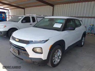 2022 Chevrolet TrailBlazer LS with VIN KL79MMS25NB103375, listed as a IAAI auction lot 41951017 with 101,133 mi miles. Bid and sale history available at carsss.com. Image 13.