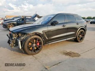 2020 Jaguar F-Pace SVR with VIN SADCZ2EE6LA659495, listed as a Copart auction lot 59194975 with 57,223 mi miles and Non repairable. Bid and sale history available at DreamBid. Image 1.