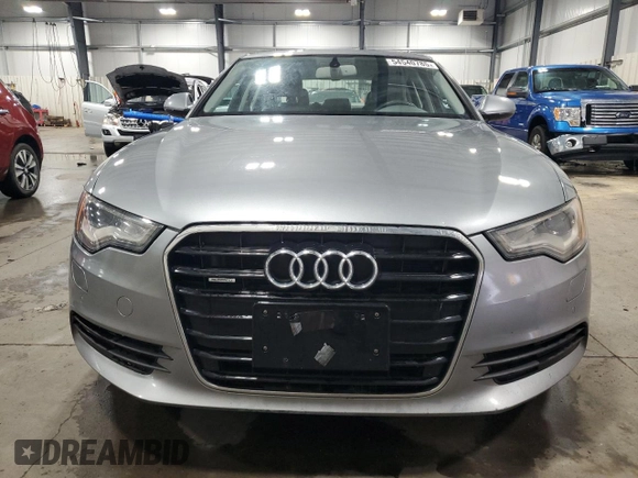 2015 Audi A6 Premium Plus with VIN WAUGFAFC7FN019738, listed as a Copart auction lot 54540785 with 135,950 mi miles and Salvage title. Bid and sale history available at DreamBid. Image 5.