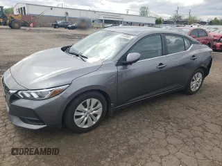 2022 Nissan Sentra S z VIN 3N1AB8BV2NY239975, wystawiony jako Copart lot #55948965 z przebiegiem 57 546 mil mil oraz Szkoda całkowita • Salvage title. Historia ofert i sprzedaży dostępna na DreamBid. Obrazek 1.