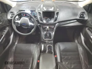 2014 Ford Escape Titanium with VIN 1FMCU9J96EUB44263, listed as a Copart auction lot 50001895 with 242,807 mi miles and Salvage Title. Bid and sale history available at carsss.com. Image 8.