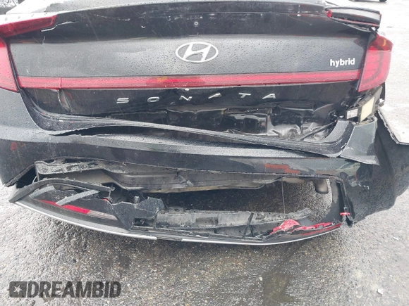 2021 Hyundai Sonata Hybrid SEL with VIN KMHL34JJ2MA026470, listed as a IAAI auction lot 41786171 with 40,157 mi miles. Bid and sale history available at carsss.com. Image 6.