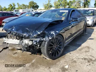 2011 Mercedes-Benz S with VIN WDDNG7BB9BA388468, listed as a Copart auction lot 43730595 with Not Provided miles and Non Repairable. Bid and sale history available at carsss.com. Image 1.