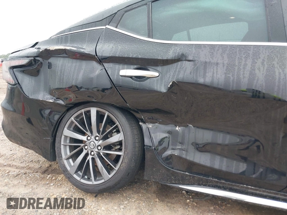 2019 Nissan Maxima SV with VIN 1N4AA6AV2KC379623, listed as a IAAI auction lot 41914602 with 111,009 mi miles and . Bid and sale history available at DreamBid. Image 6.