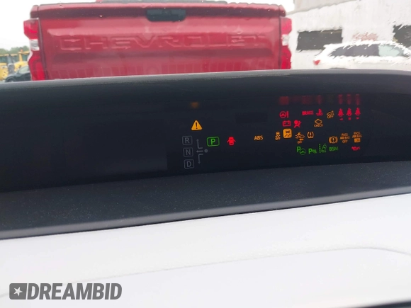 2022 Toyota Prius L Eco with VIN JTDKAMFU4N3158998, listed as a IAAI auction lot 42625041 with 43,033 mi miles and . Bid and sale history available at DreamBid. Image 7.
