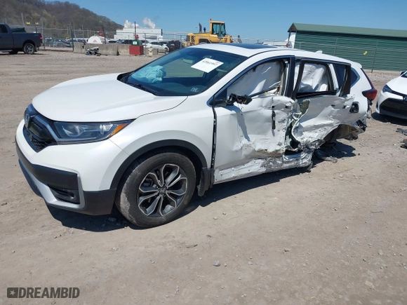 2021 Honda CR-V EX with VIN 5J6RW2H50MA007770, listed as a IAAI auction lot 42061997 with 26,911 mi miles. Bid and sale history available at carsss.com. Image 18.